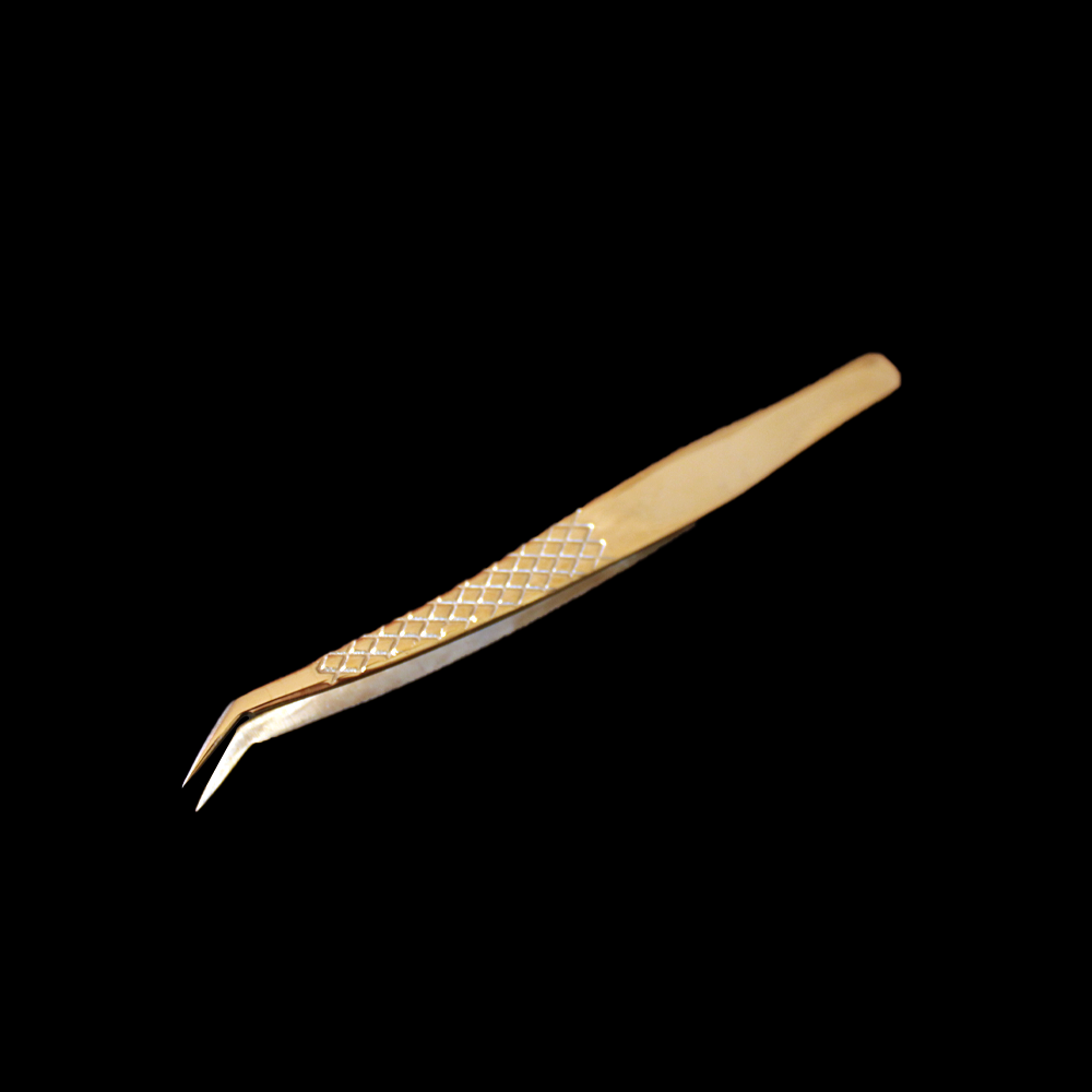 Eyelash Gold Tweezers ST02