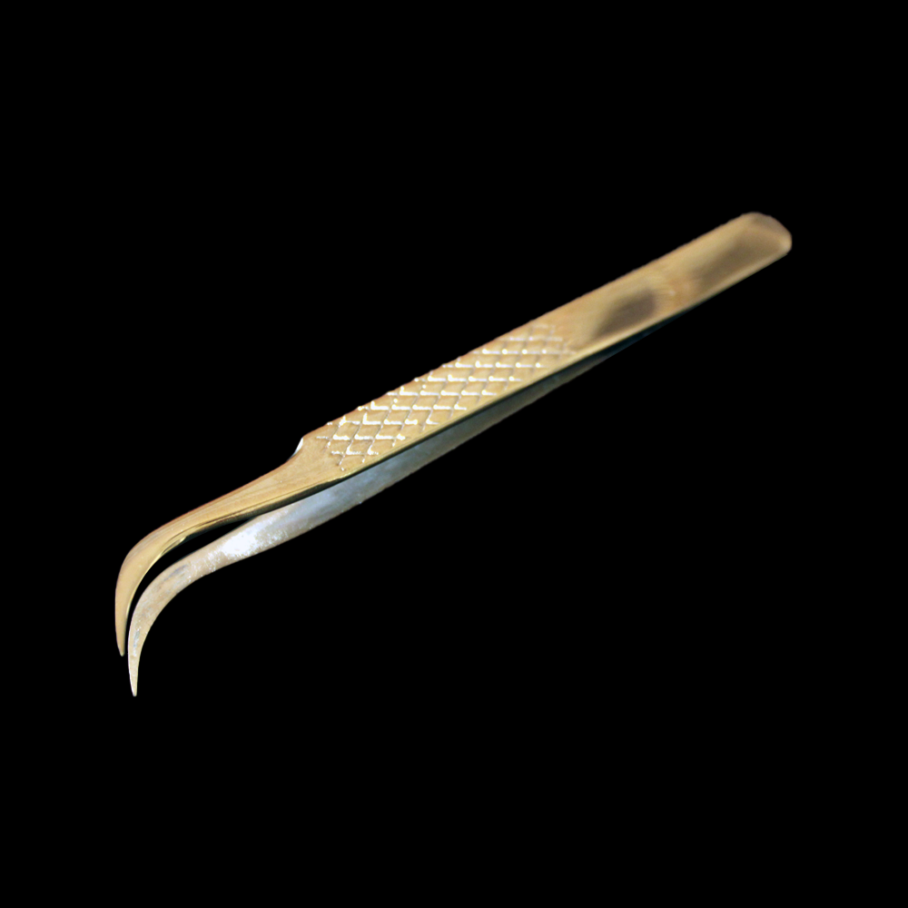 Eyelash Gold Tweezers ST04