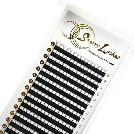 4D Long Stem Pre Made Fans Eyelash Extension