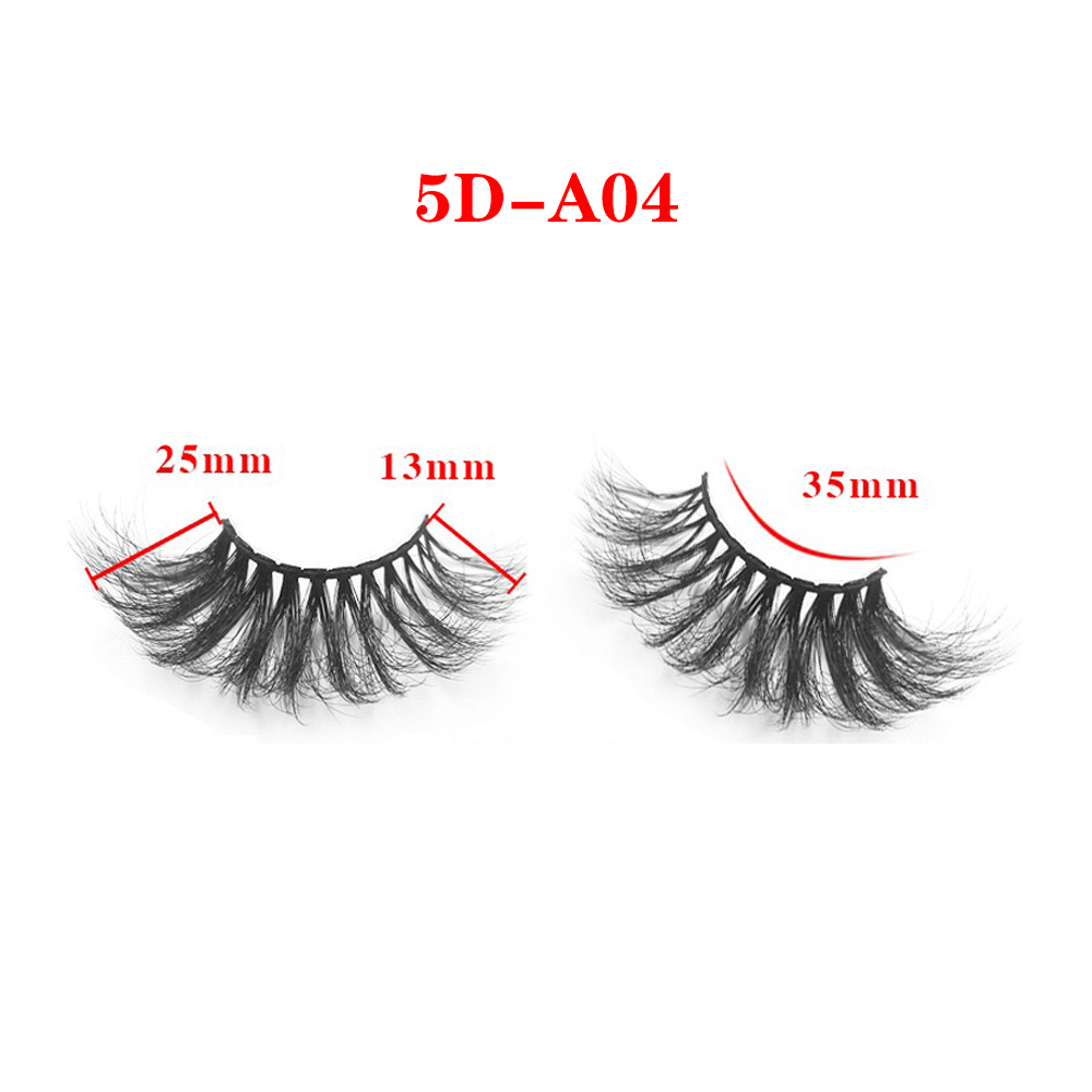 25MM 3D Mink Lashes 5D-A04