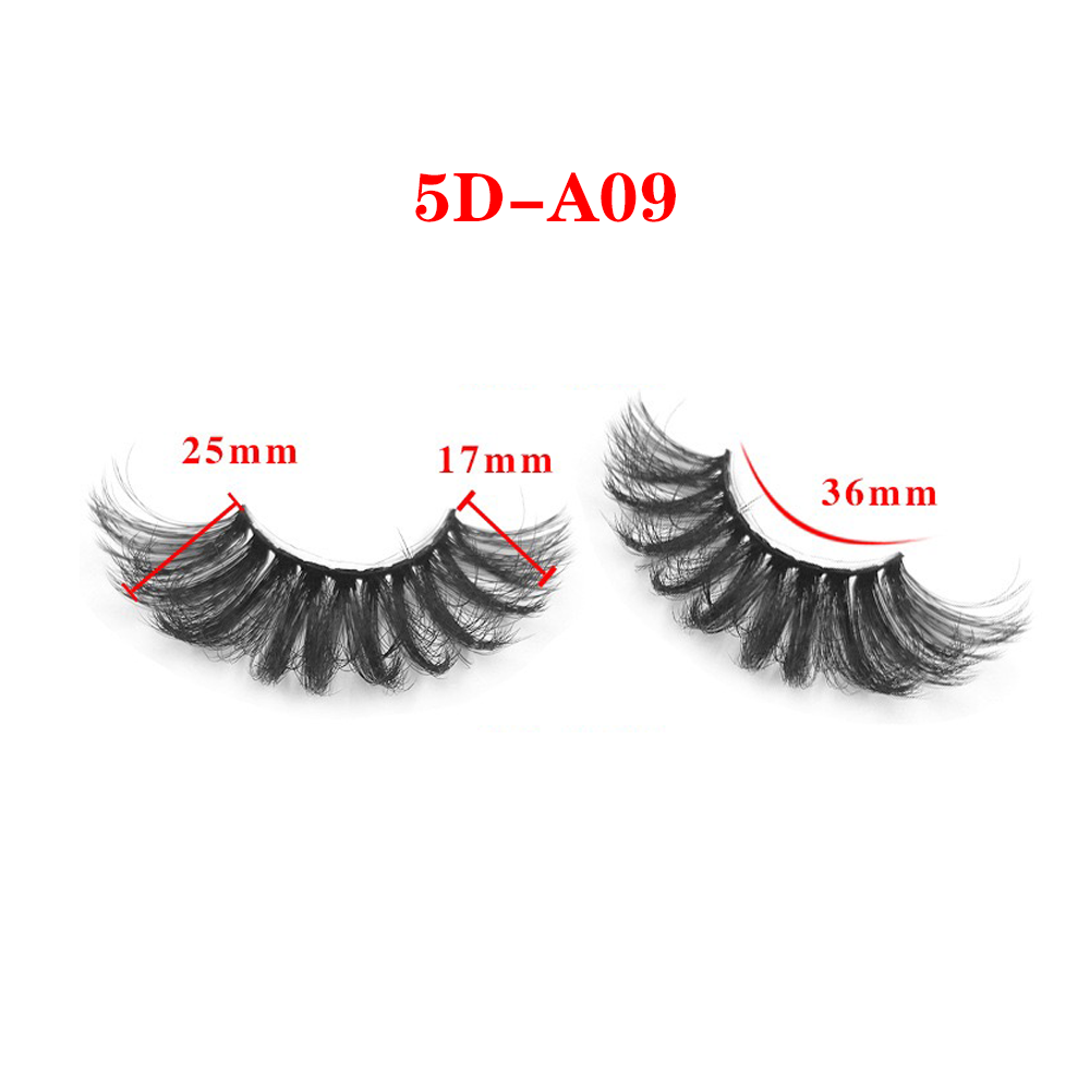 25MM 3D Mink Lashes 5D-A09