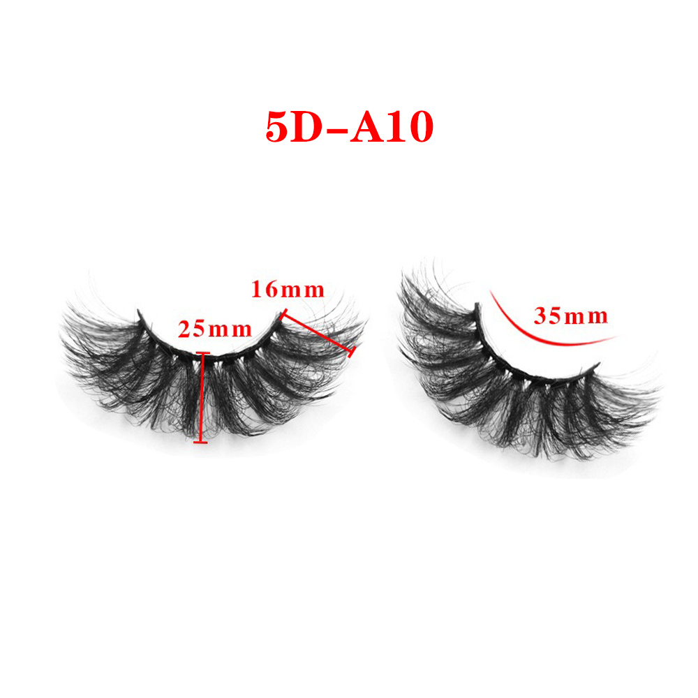 25MM 3D Mink Lashes 5D-A10