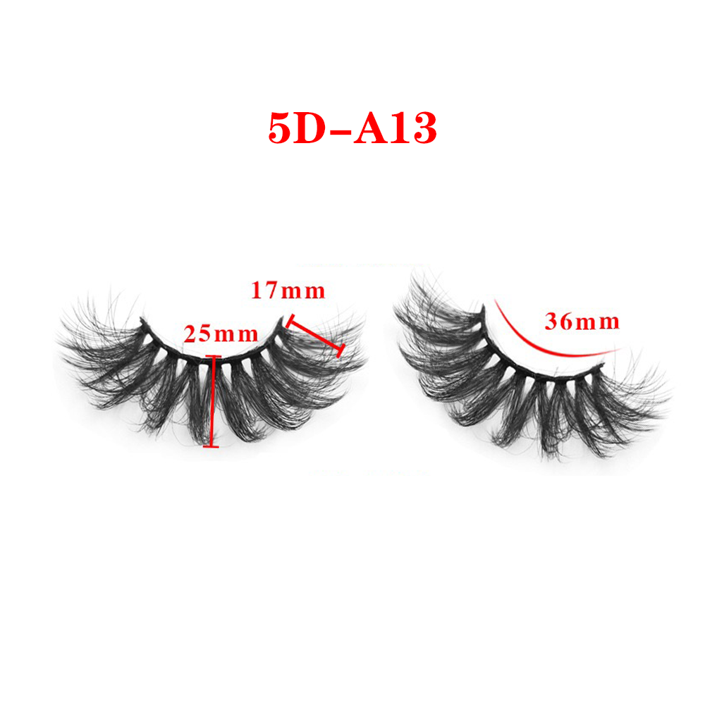 25MM 3D Mink Lashes 5D-A13